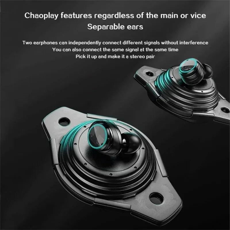 M25 TWS Wireless Headphones Earphones Bluetooth Touch Control Noise Reduction Stereo Waterproof Earbuds Headsets M25 game