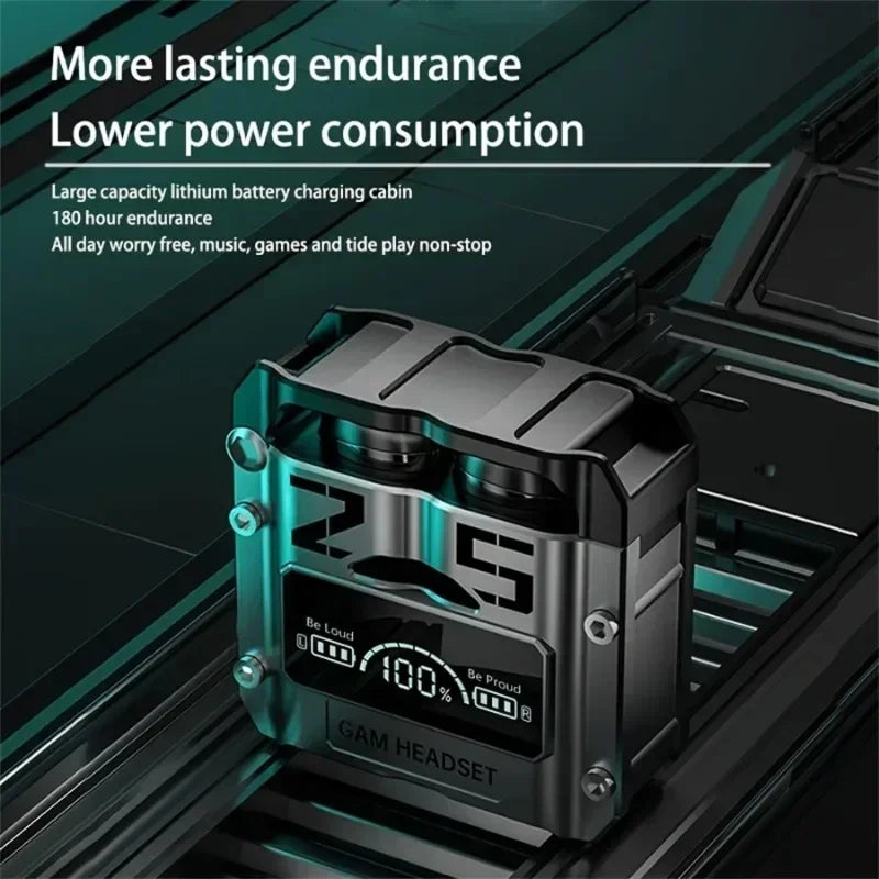 M25 TWS Wireless Headphones Earphones Bluetooth Touch Control Noise Reduction Stereo Waterproof Earbuds Headsets M25 game