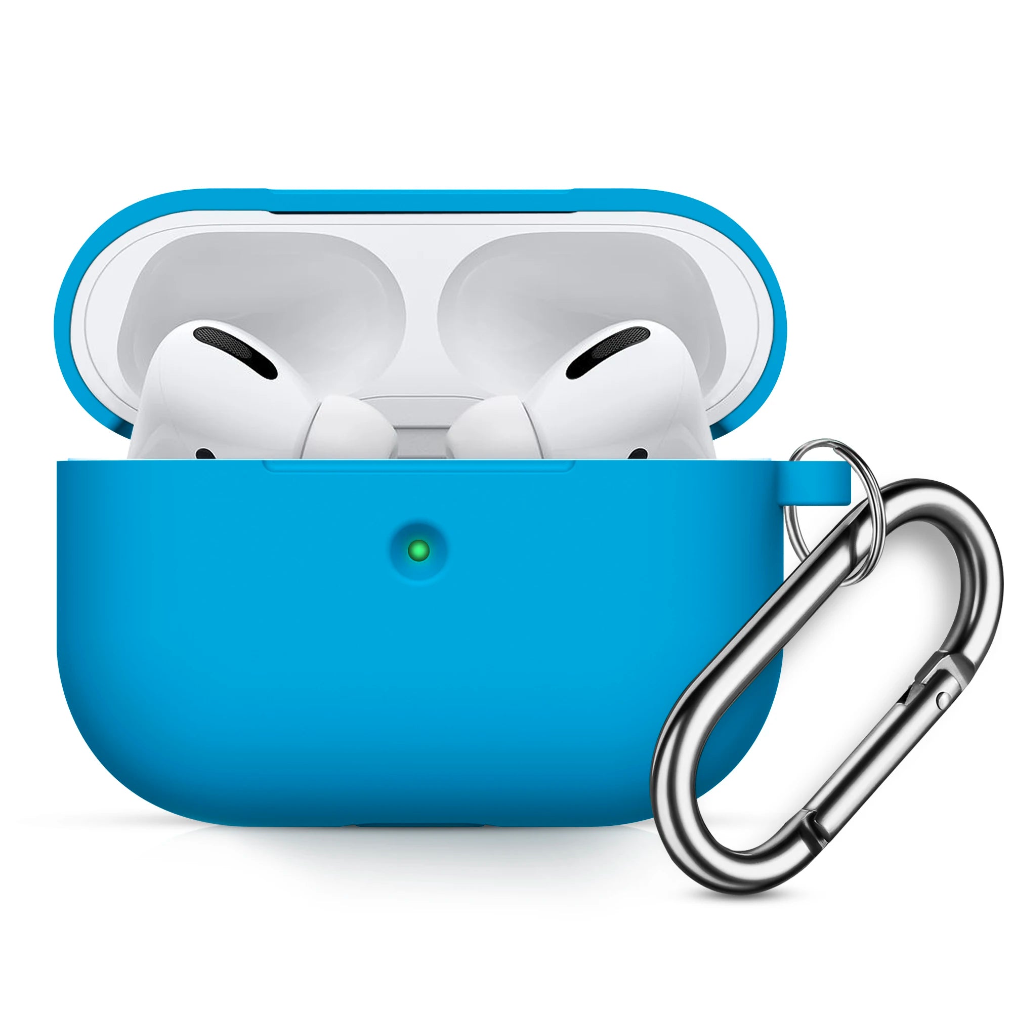 Liquid Silicone Case For Appl AirPods Pro case Wireless Bluetooth Headphone Case with Hook For Air Pods Pro 1 Cover Accessories