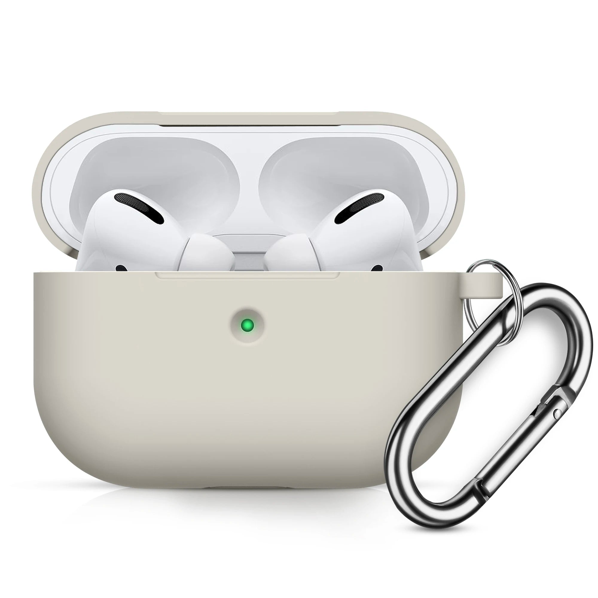 Liquid Silicone Case For Appl AirPods Pro case Wireless Bluetooth Headphone Case with Hook For Air Pods Pro 1 Cover Accessories