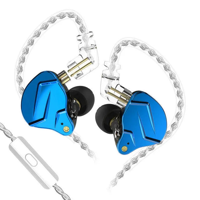 KZ ZSN PRO X 1BA+1DD Hybrid Drive HIFI Metal In Ear Earphone Sport Noise Cancelling Earbud Headset KZ ZAX ZSX AS10 ASF AS16 AS06