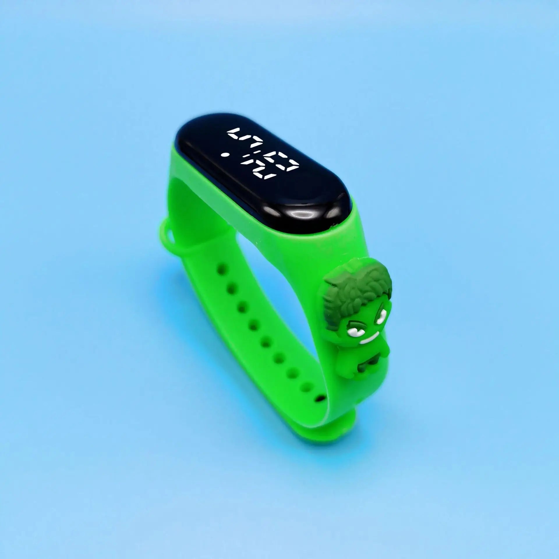 Cartoon Marvel Children's Watch  Fashion Watches Electronic Digital LED Display Watches Waterproof Holiday  Gift Kids Watches