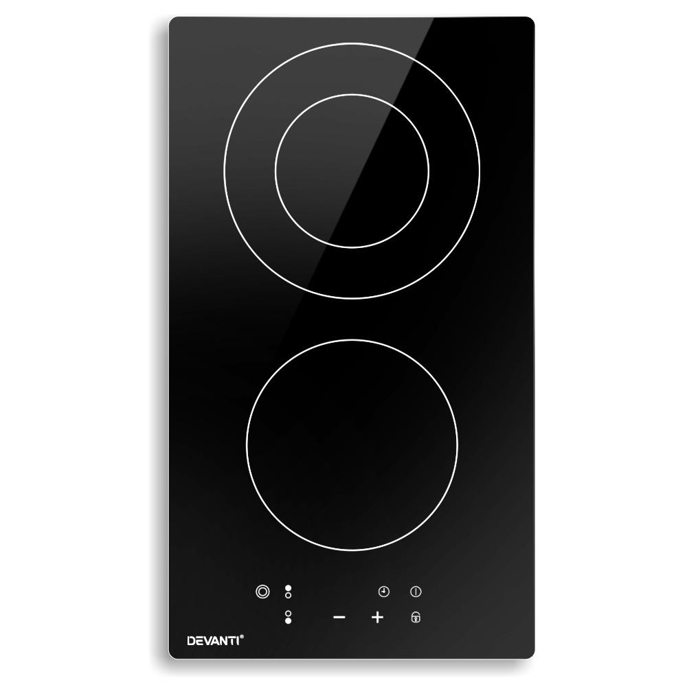 Devanti Electric Ceramic Cooktop 30cm Kitchen Cooker Cook Top Hob