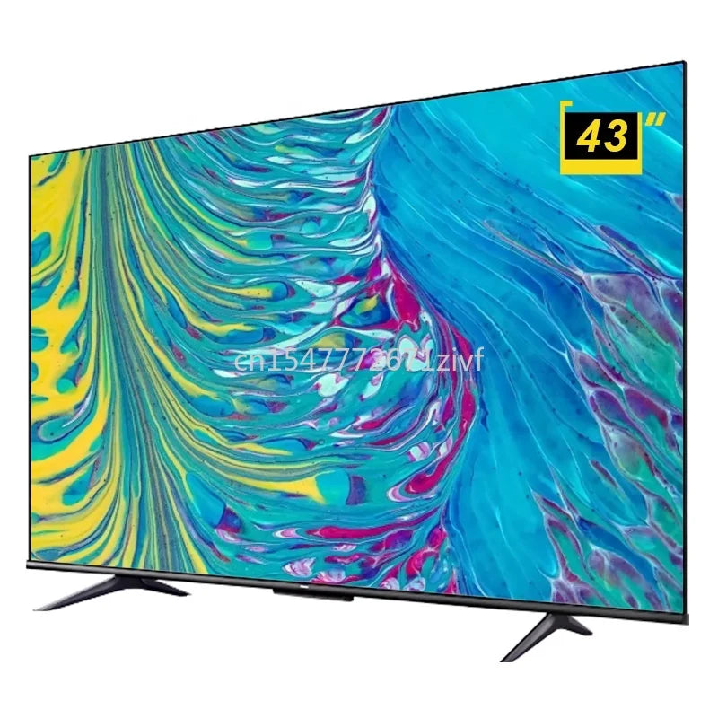 Factory Price 43 Inches Frameless Smart TV 110-240v 50/60Hz LCD Screen FHD 32  43 50  Smart TV