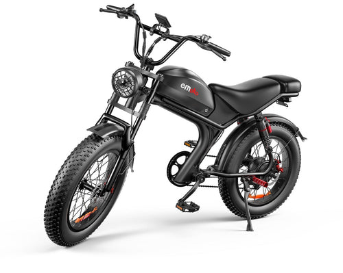 eMoto C93™ – 20" Retro-Style Electric Bike 1000W | 48V 20Ah Battery