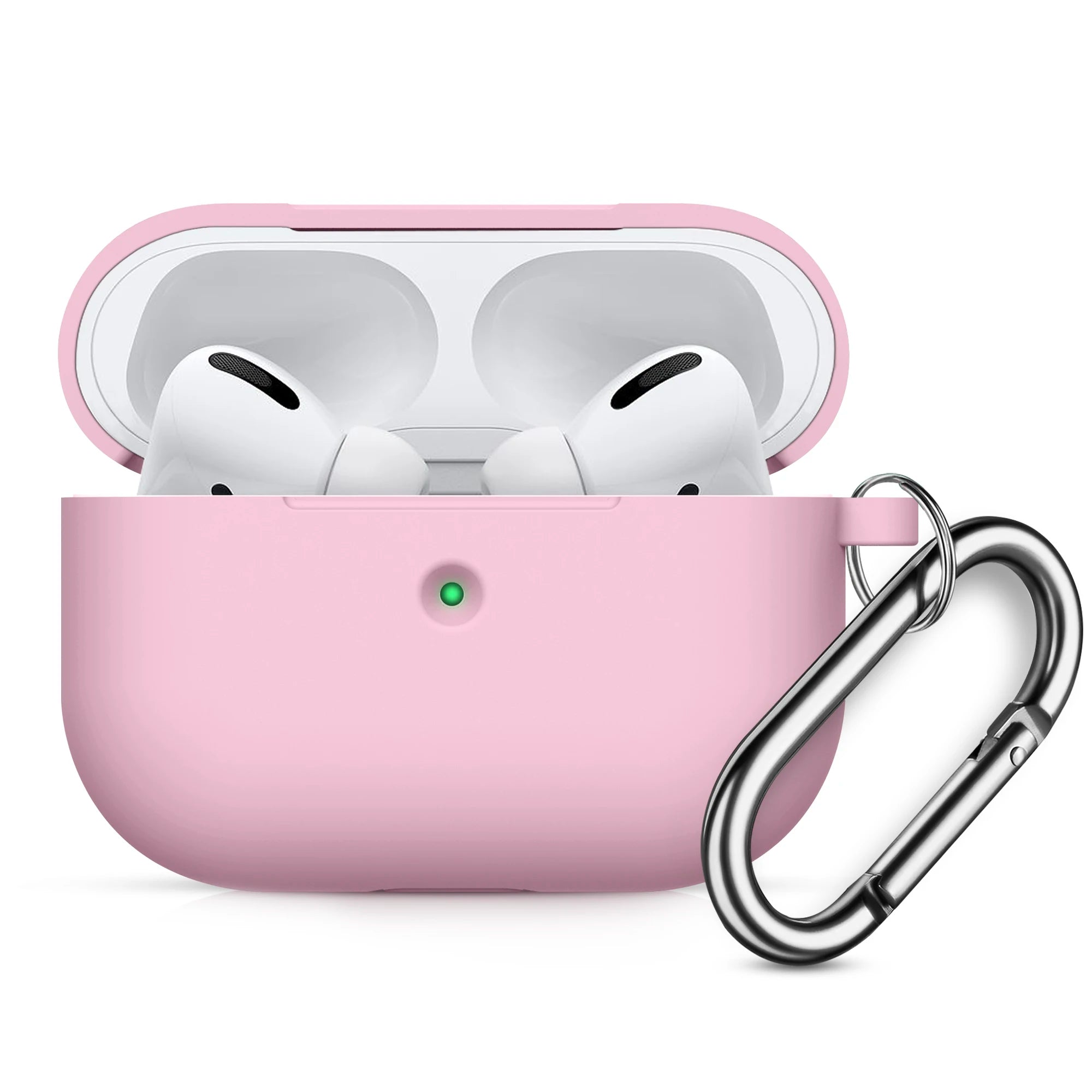 Liquid Silicone Case For Appl AirPods Pro case Wireless Bluetooth Headphone Case with Hook For Air Pods Pro 1 Cover Accessories