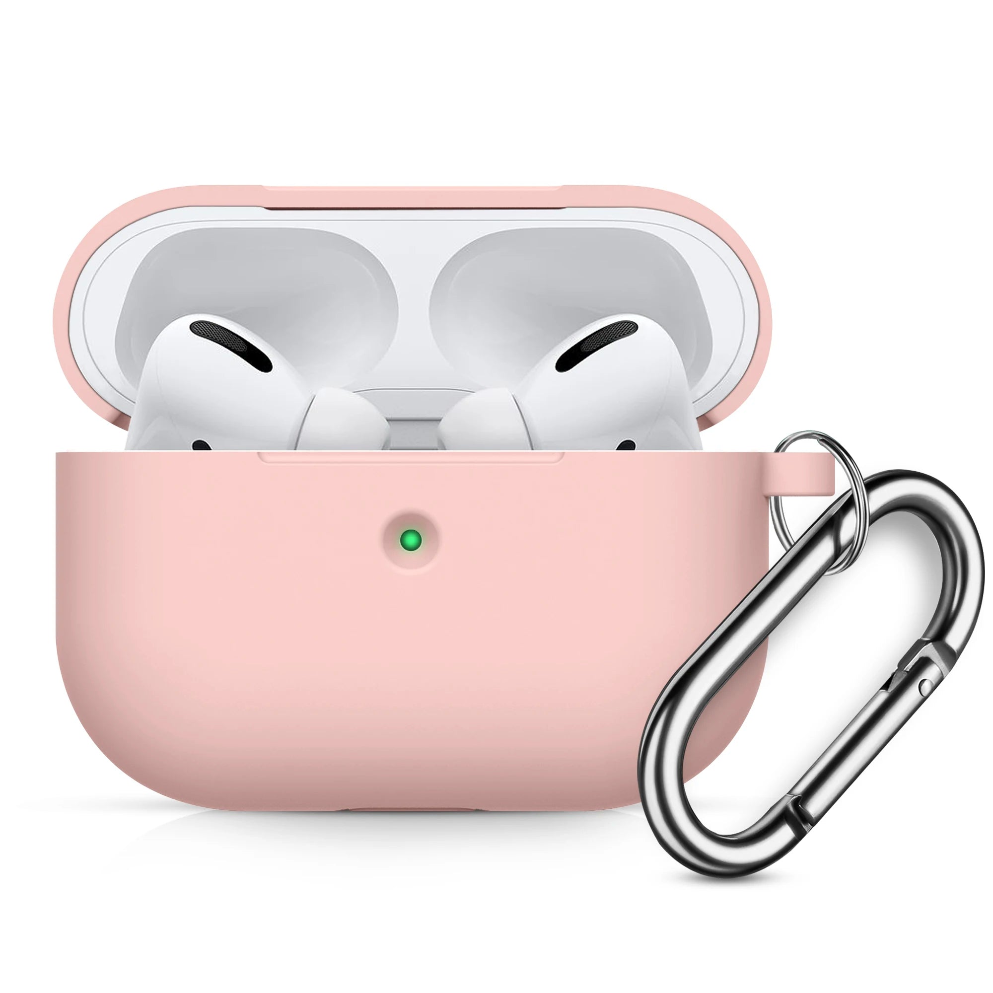 Liquid Silicone Case For Appl AirPods Pro case Wireless Bluetooth Headphone Case with Hook For Air Pods Pro 1 Cover Accessories