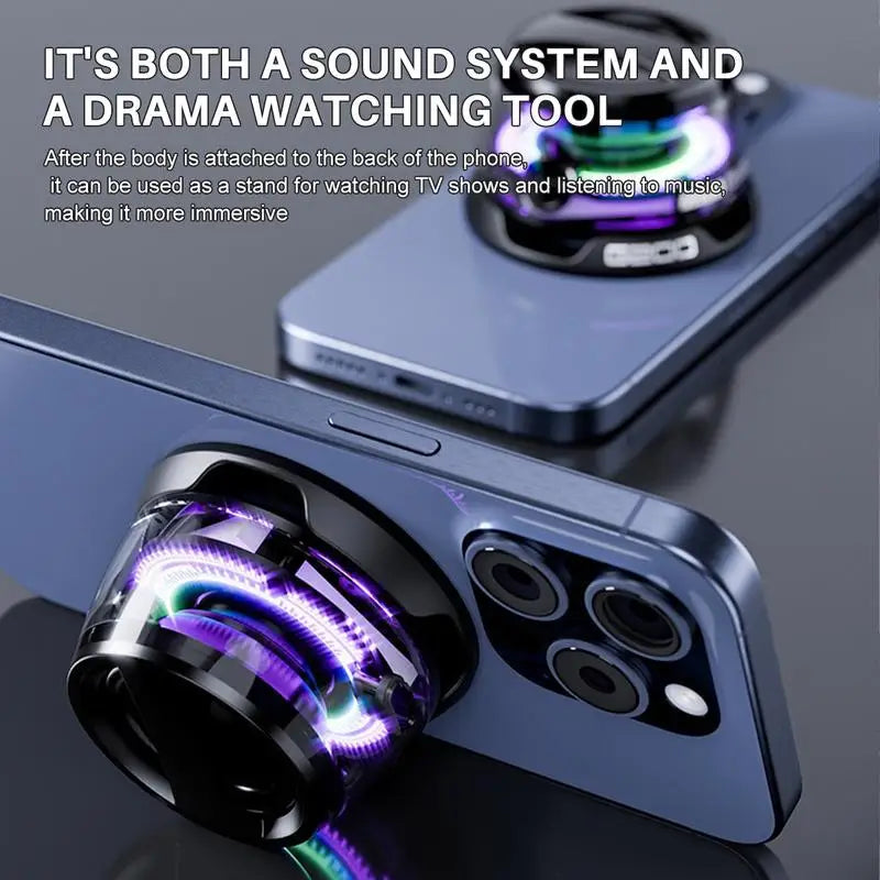 Magnetic Mini Smart light Audio Bluetooth Speaker, G200 5W  Speakers Wireless with Bluetooth 5.3, RGB Light, Game Mode, 7H Playt