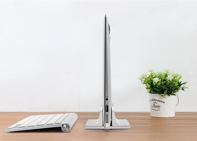 Adjustable Aluminum Vertical Laptop Stand