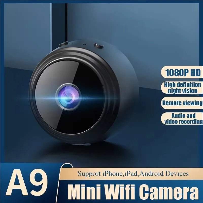 A9 1080P HD Wifi Mini Camera Surveillance Cameras Sensor Camcorder Web Video Smart Home Safety Wireless Security Wireless Camera