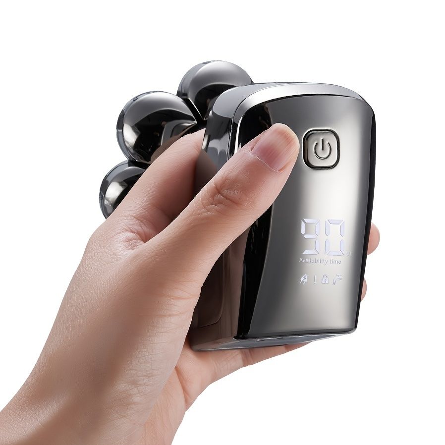 Electric Head Hair Shaver LED Display Ultimate Mens Cordless