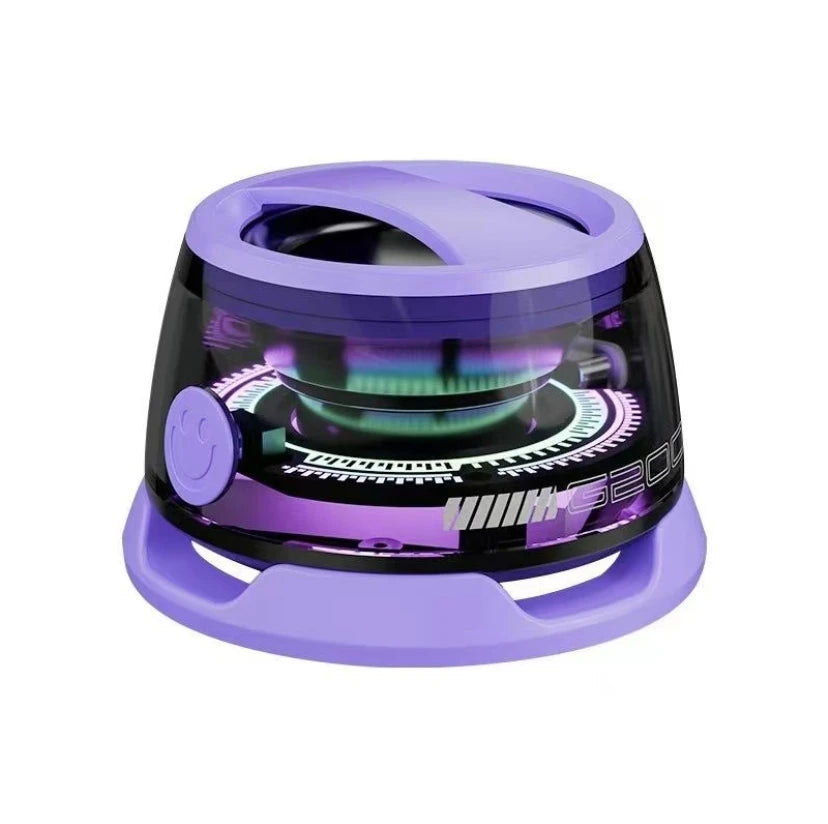 Magnetic Mini Smart light Audio Bluetooth Speaker, G200 5W Speakers Wireless with Bluetooth 5.3, RGB Light, Game Mode, 7H Playt