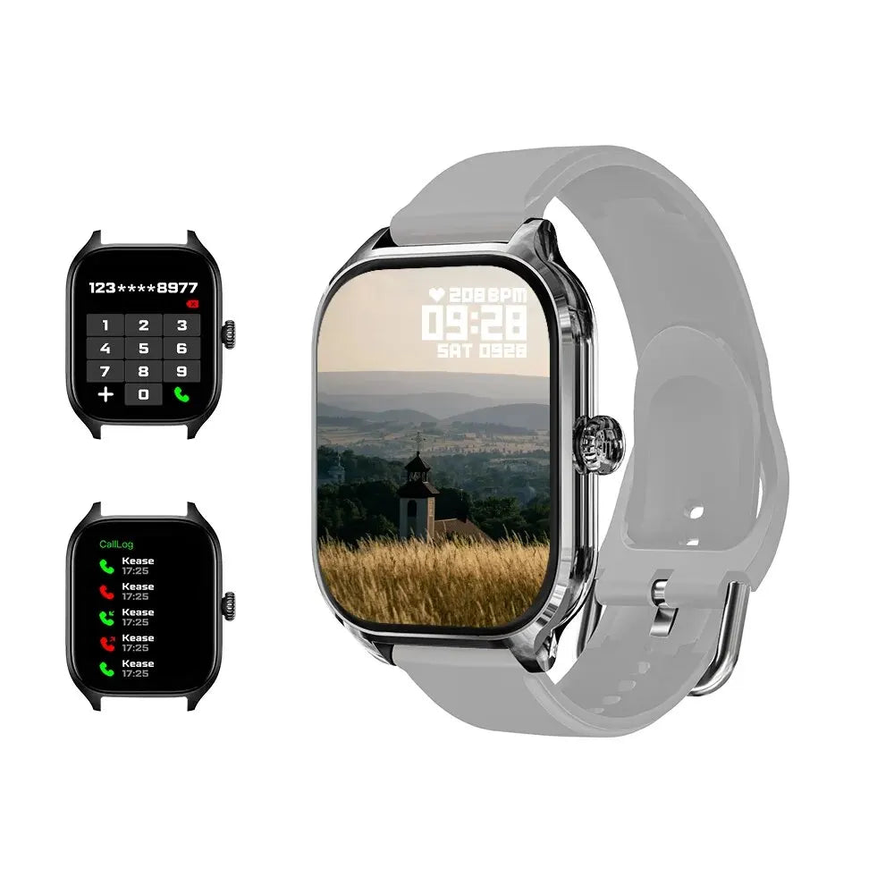 2026 New H9 and H6 Smartwatch Dial to Answer Calls Calorie Tracking Heart Rate Blood Oxygen Monitoring Bluetooth Smart Watch