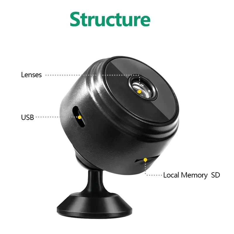 A9 Mini Camera WiFi Wireless Monitoring Security Protection Remote Monitor Camcorders Video Surveillance Smart Home