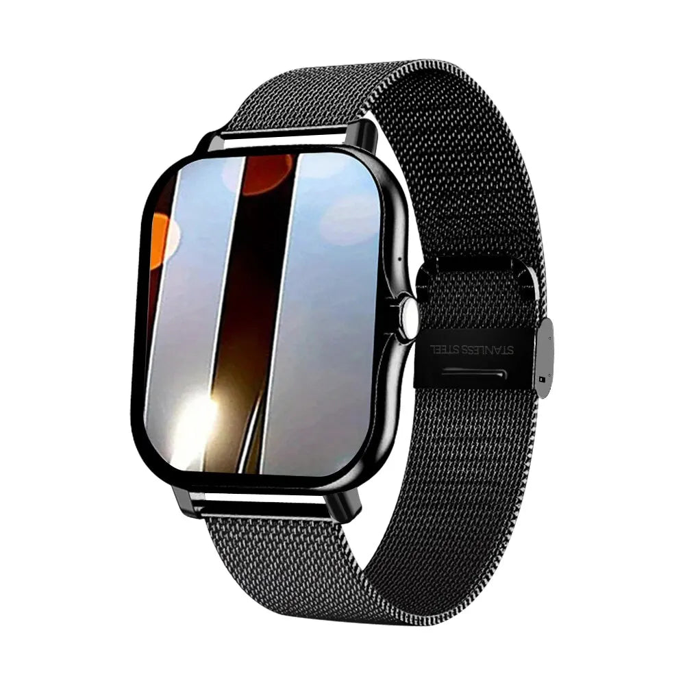 2025 Smart Watch 1.44'' Inch Color Screen Bluetooth Call Heart Rate/Blood Oxygen/Pressure Monitoring Smartwatch For Women Men