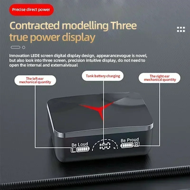 Original TWS M90 Wireless Headphones Gaming Earphone Bluetooth 5.3  Earbuds Music Headsets Shipping
