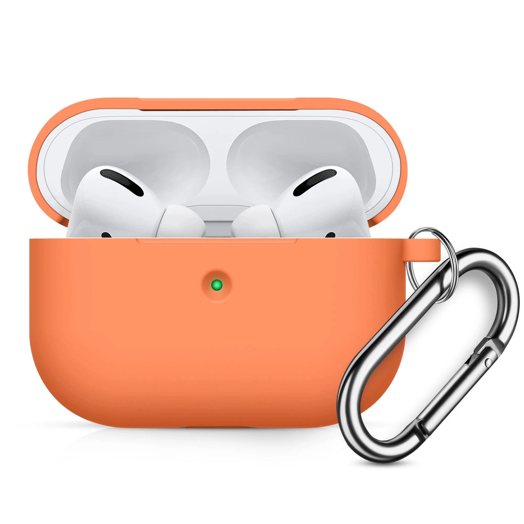 Liquid Silicone Case For Appl AirPods Pro case Wireless Bluetooth Headphone Case with Hook For Air Pods Pro 1 Cover Accessories