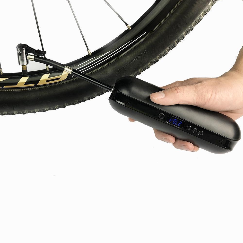 Bike Electric Inflator Bicycle Cycle Air Pressure Rechargeable