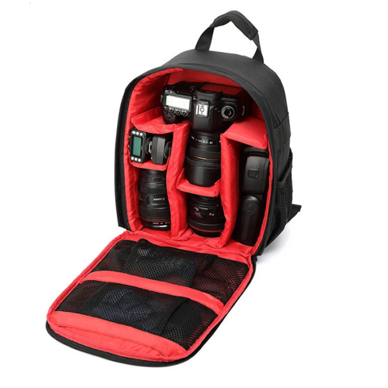 Outdoor Camera Backpack Video Digital Shoulder Camera Bag Waterproof Photo Knapsack Case DSLR For Canon For Nikon For Sony
