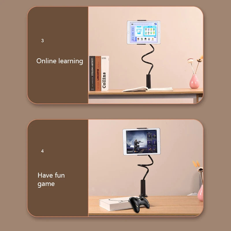 Mobile Phone Stand Lazy Bedside Ipad Tablet Holder Portable Flexible Lazy Bed Desktop Bracket Smartphones Desk Bed Stand Base