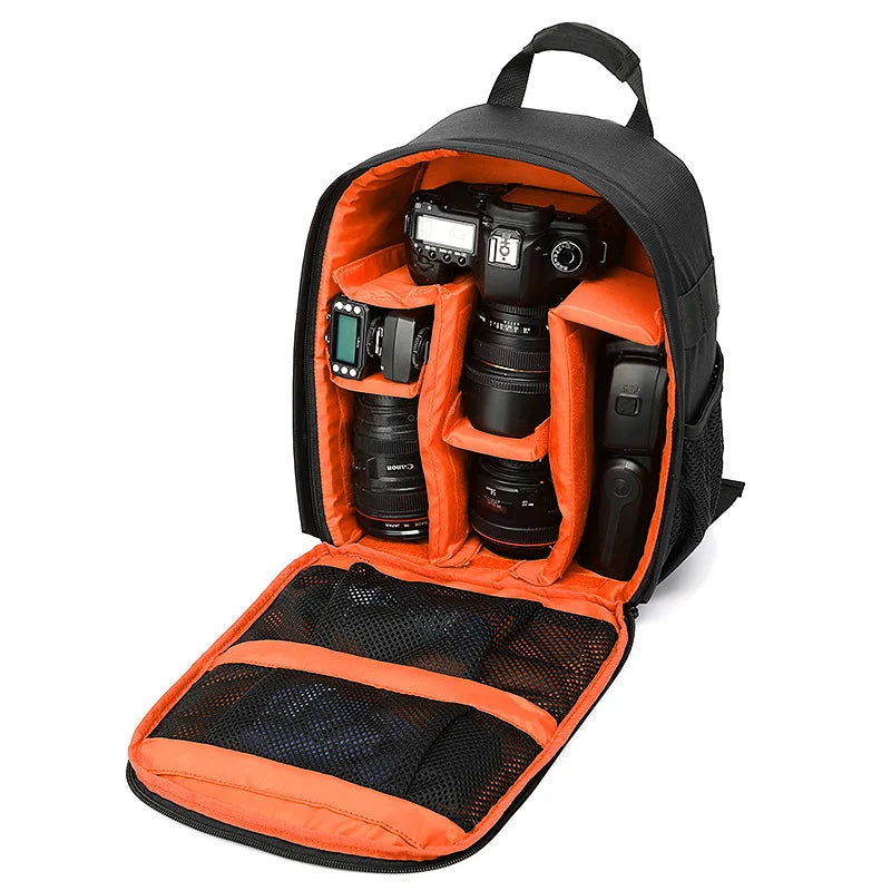Outdoor Camera Backpack Video Digital Shoulder Camera Bag Waterproof Photo Knapsack Case DSLR For Canon For Nikon For Sony
