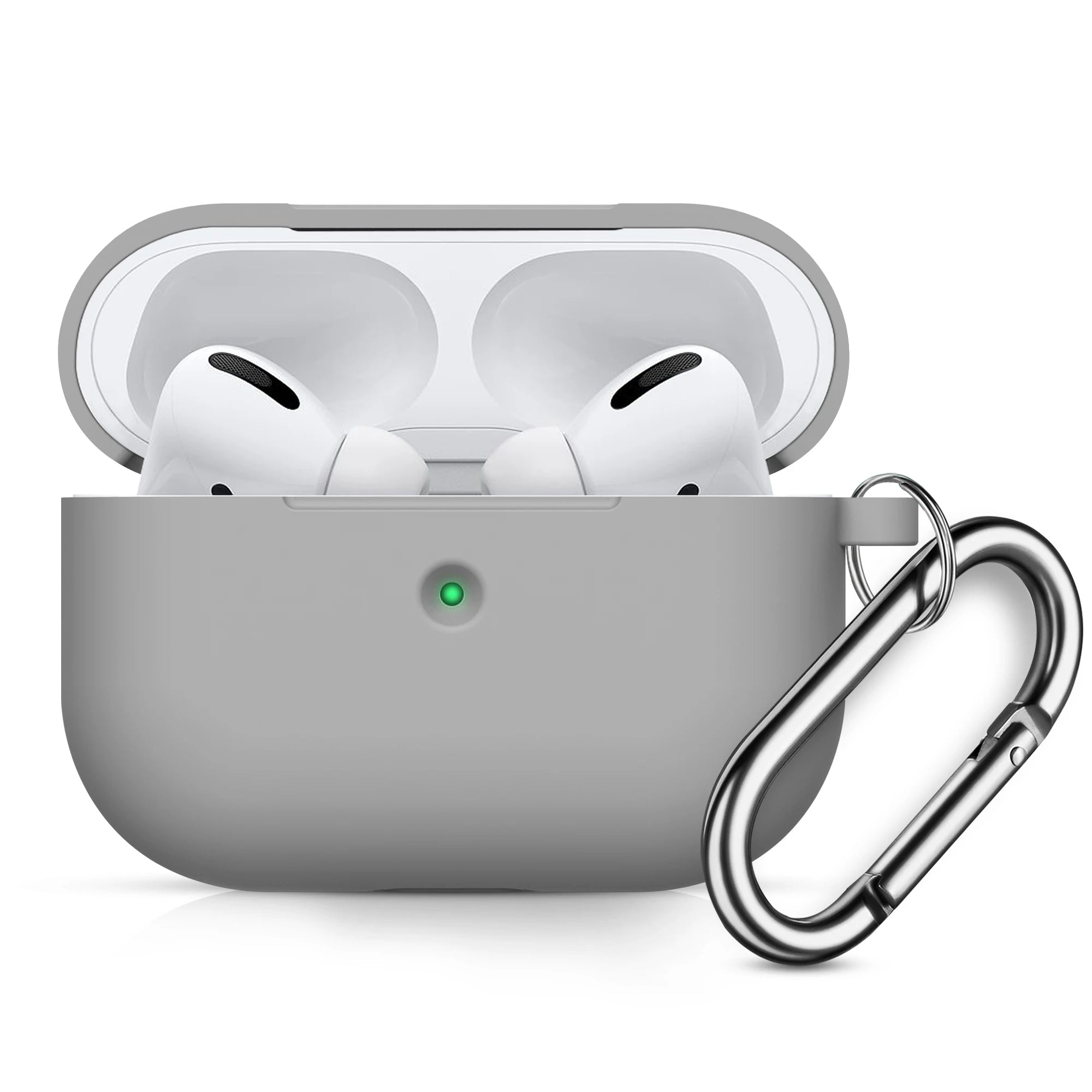 Liquid Silicone Case For Appl AirPods Pro case Wireless Bluetooth Headphone Case with Hook For Air Pods Pro 1 Cover Accessories