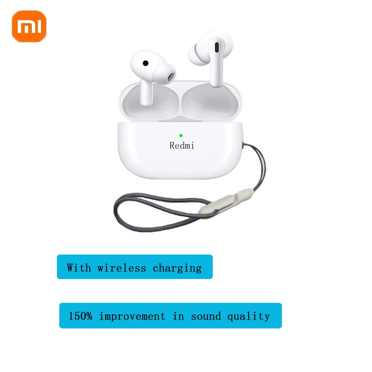 Xiaomi Bluetooth Earphones Wireless Xiaomi Headphones Earbuds Headsets TWS Fone HIFI With Mic Hearding Aids For Sports Phones