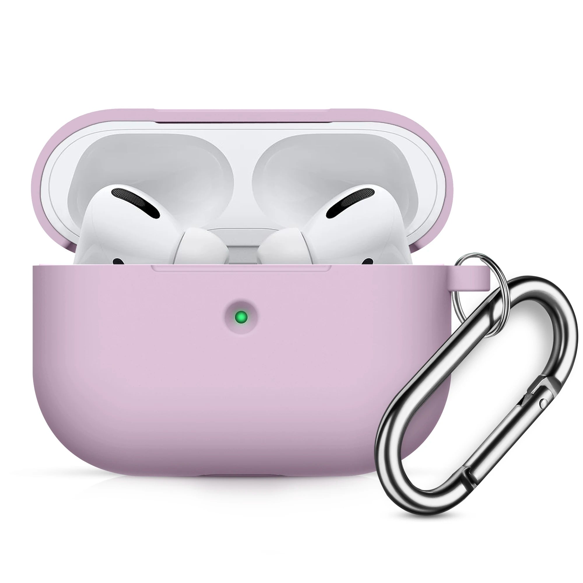 Liquid Silicone Case For Appl AirPods Pro case Wireless Bluetooth Headphone Case with Hook For Air Pods Pro 1 Cover Accessories
