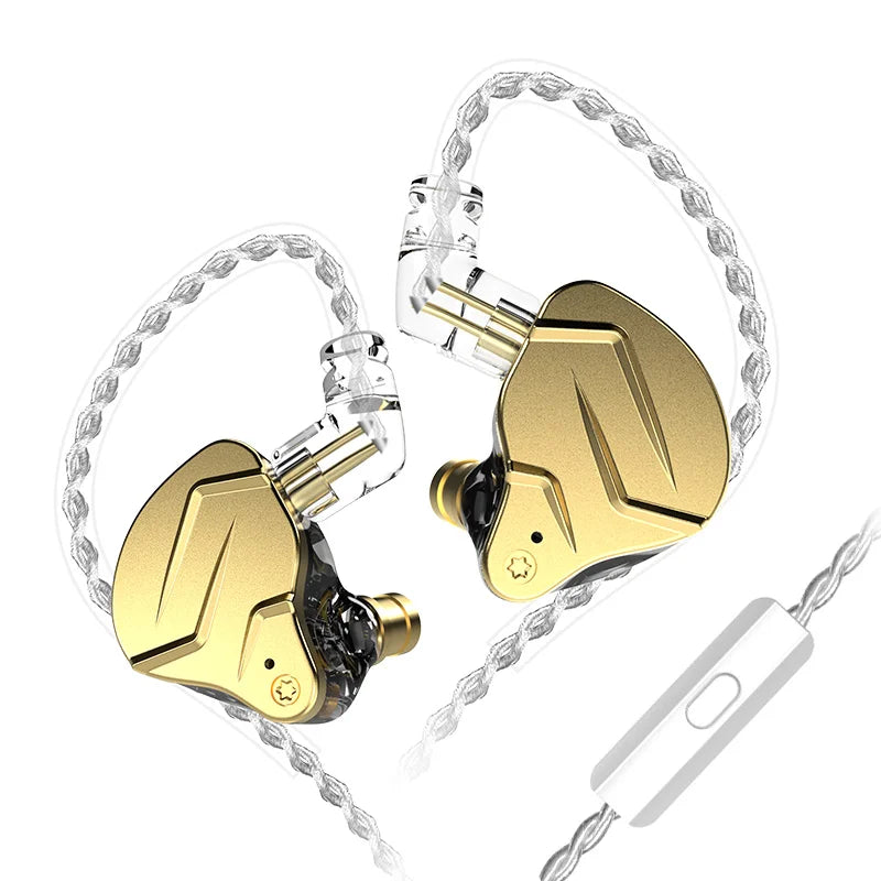KZ ZSN PRO X 1BA+1DD Hybrid Drive HIFI Metal In Ear Earphone Sport Noise Cancelling Earbud Headset KZ ZAX ZSX AS10 ASF AS16 AS06