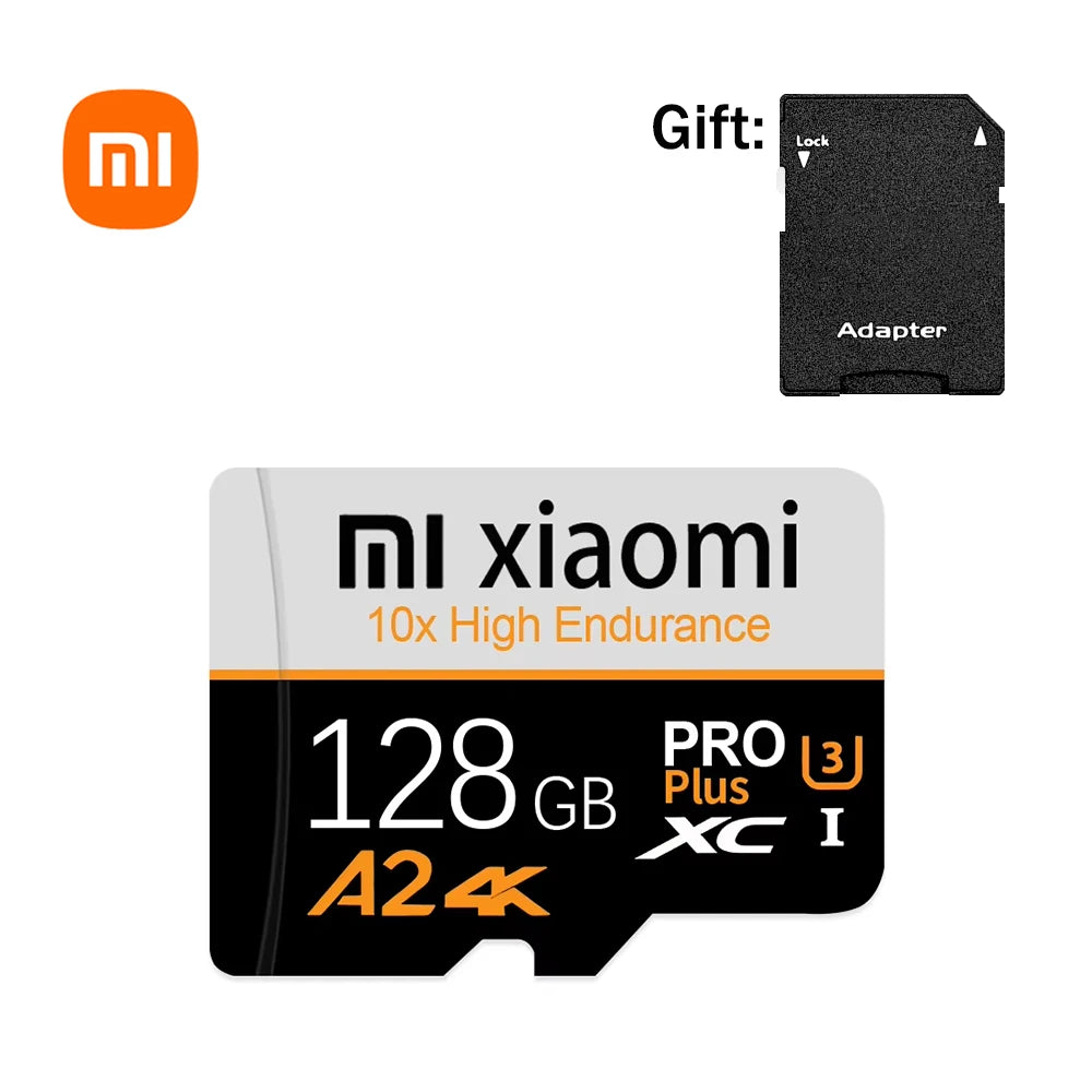 Xiaomi High Speed Memory Card 1TB 2TB Micro TF SD Card 128GB 256GB TF Card For Camera Surveillance Devices For Sony For Lenovo