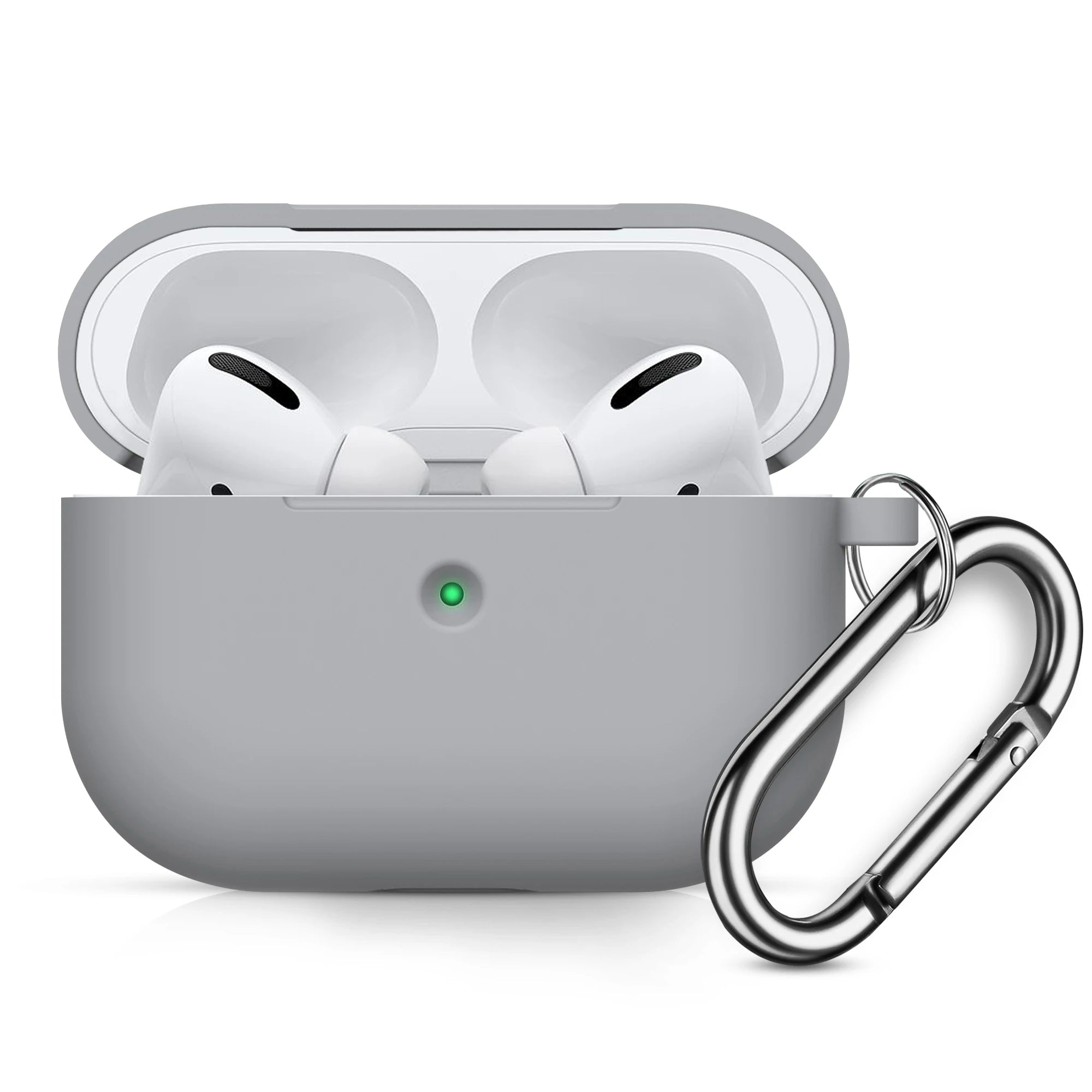 Liquid Silicone Case For Appl AirPods Pro case Wireless Bluetooth Headphone Case with Hook For Air Pods Pro 1 Cover Accessories