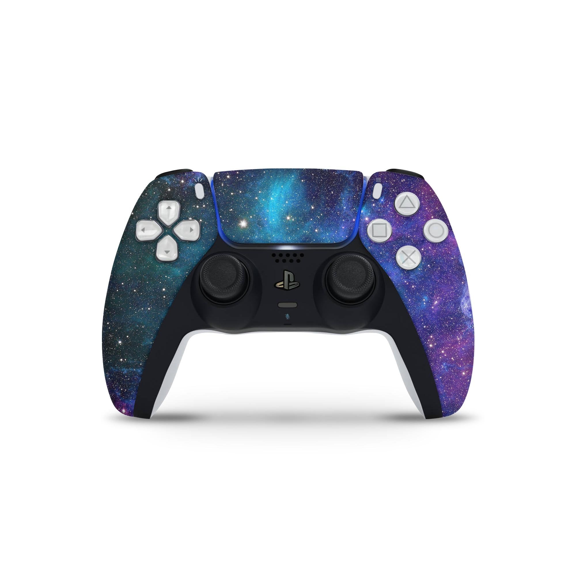 Azure Nebula - Full Body Skin Decal Wrap Kit for Sony Playstation 5,