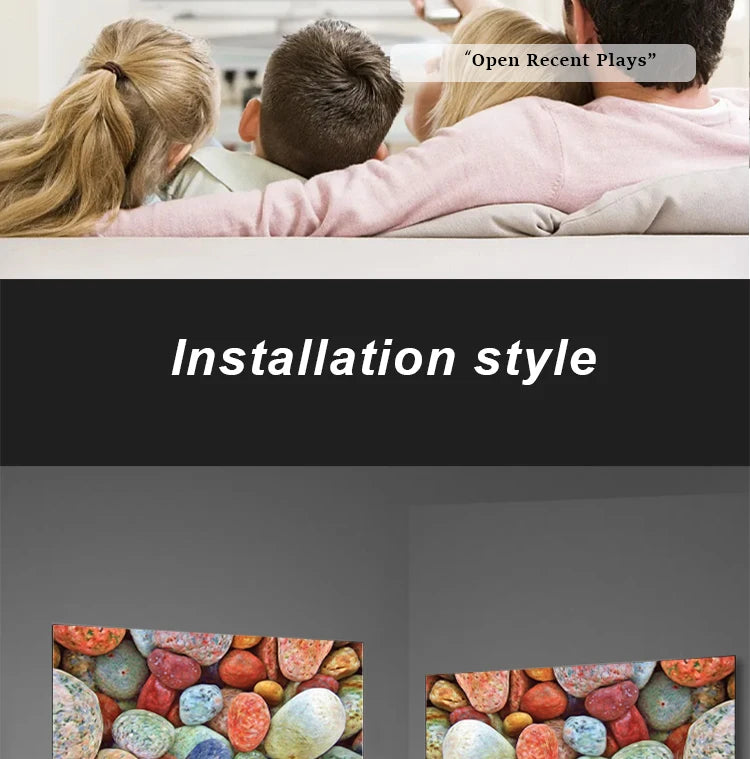 Factory Price 43 Inches Frameless Smart TV 110-240v 50/60Hz LCD Screen FHD 32  43 50  Smart TV