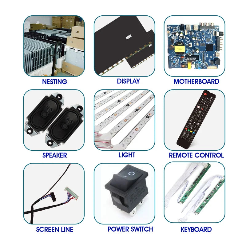 Manufacturer Smart Tv Television 34/43 Inch LED TV with Android WiFi