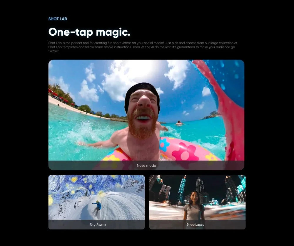 Insta360 X3 – A Waterproof 360-Degree Action Camera Featuring 1/2-Inch 48MP Sensors, 5.7K 360 Active HDR Video Resolution, 72MP