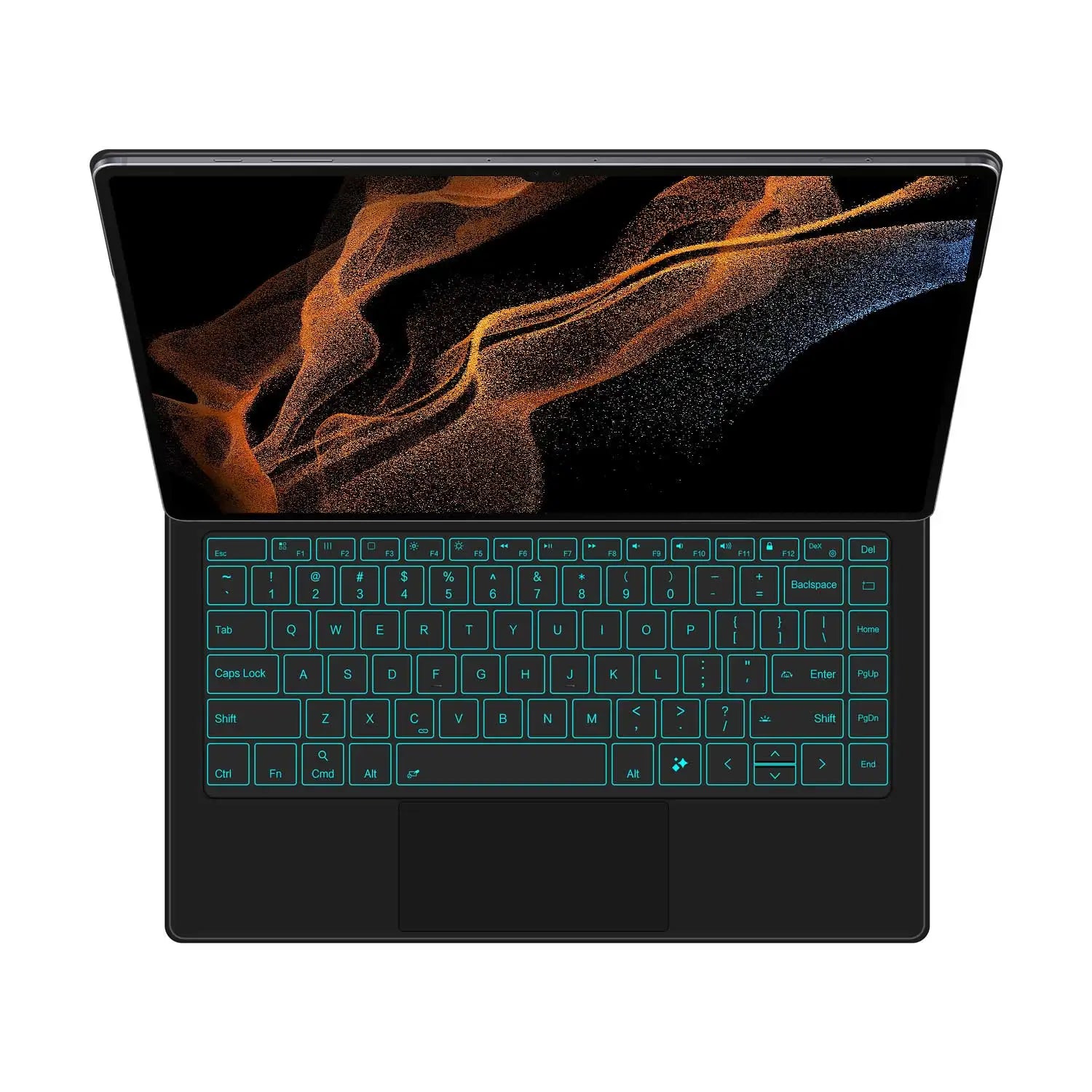 Magic Keyboard For Samsung Galaxy Tab S8 Ultra S10 S9 14.6 Inch S8U Tablet Magnetic Book Cover Case X900 X906 Backlight Touchpad