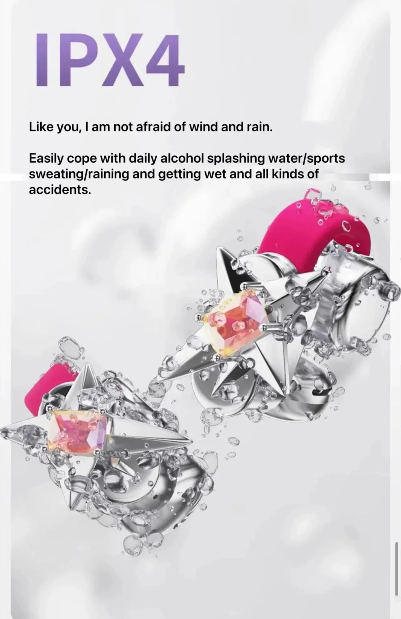 ERDU headphones Bluetooth ear clip magnetic jewelry headphones automatic noise reduction sports wireless 360 ° surround sound