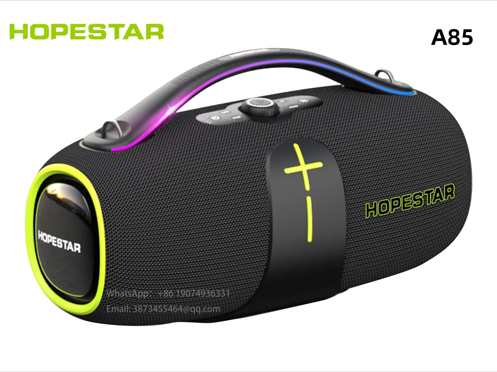 Original Hopestar A85 Outdoor Party Speaker Professional 400W Bass Powered Portable Subwoofer Wireless Connection Hifi Speaker