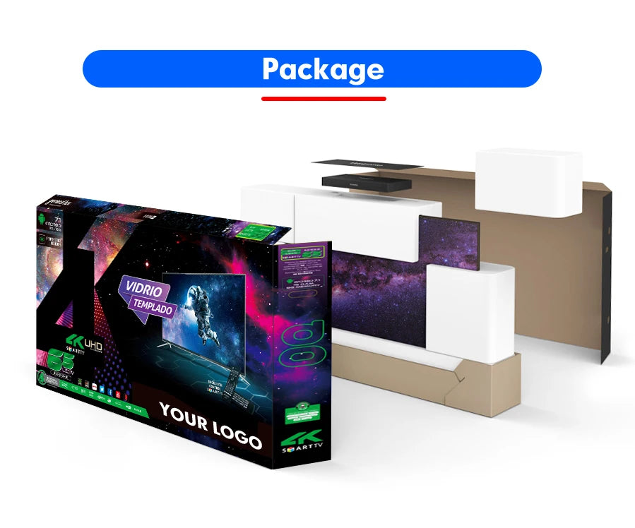 Manufacturer Smart Tv Television 34/43 Inch LED TV with Android WiFi