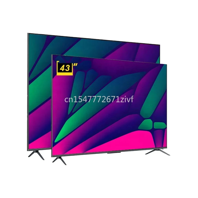Factory Price 43 Inches Frameless Smart TV 110-240v 50/60Hz LCD Screen FHD 32  43 50  Smart TV