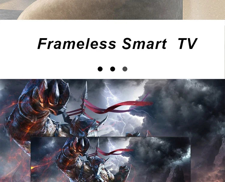 Factory Price 43 Inches Frameless Smart TV 110-240v 50/60Hz LCD Screen FHD 32  43 50  Smart TV
