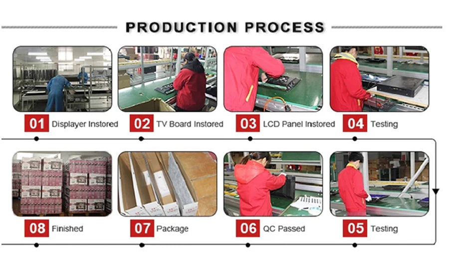 Manufacturer Smart Tv Television 34/43 Inch LED TV with Android WiFi