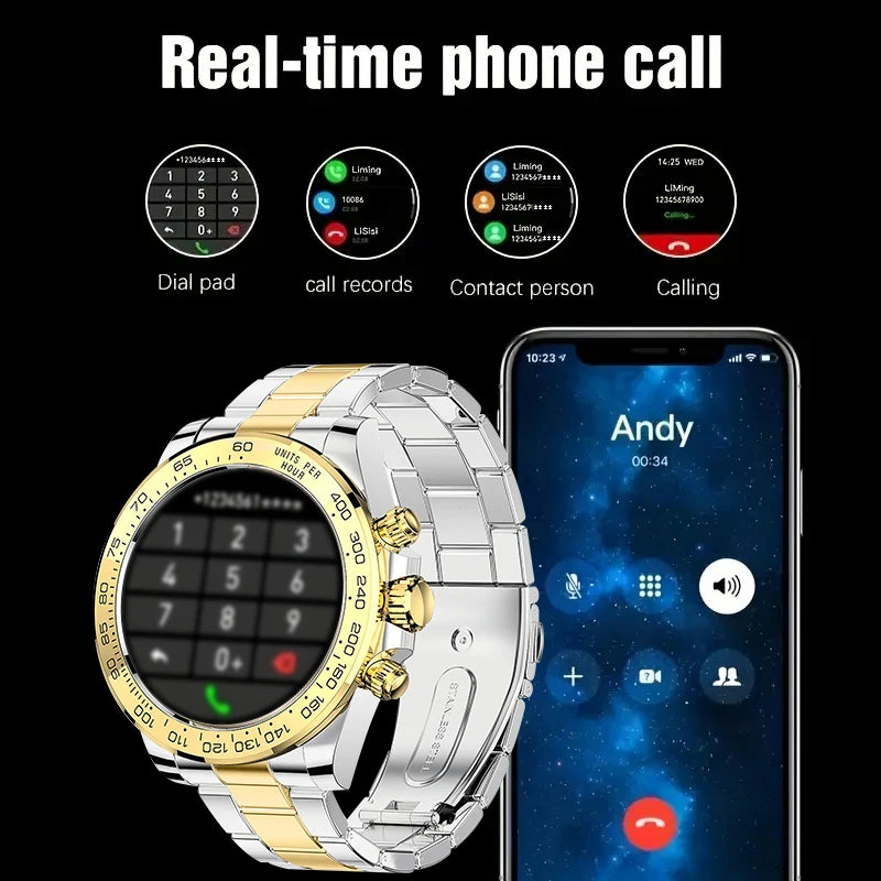 Smartwatch for Men New Smart Watch High-end 2024 Original Luxury Waterproof for Huawei xiaomi New Products Fitness Bracelet gtr4