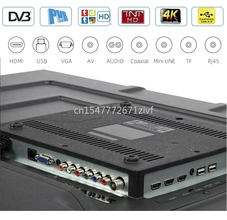 Factory Price 43 Inches Frameless Smart TV 110-240v 50/60Hz LCD Screen FHD 32  43 50  Smart TV