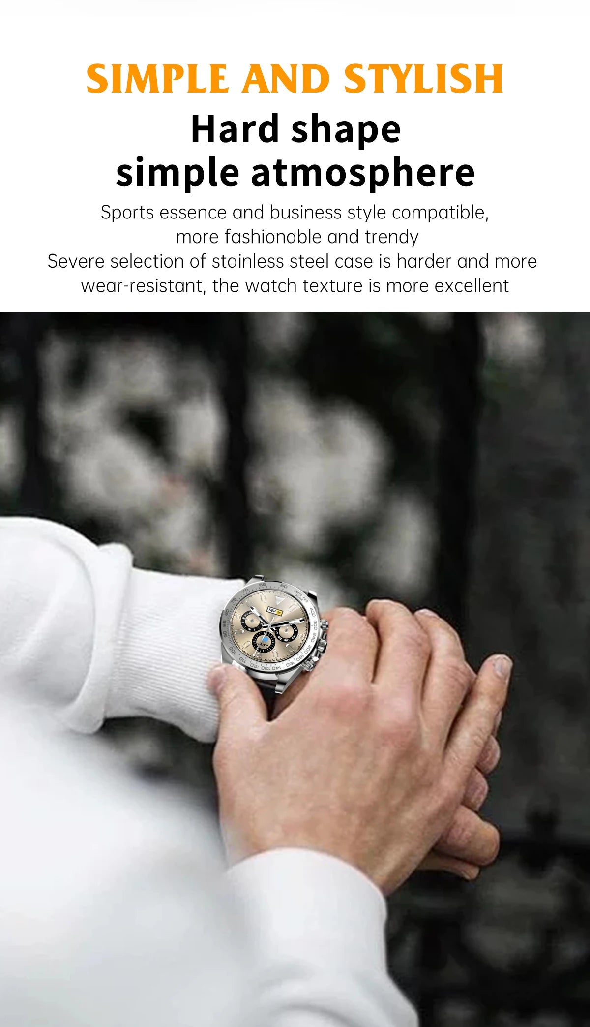 Smartwatch for Men New Smart Watch High-end 2024 Original Luxury Waterproof for Huawei xiaomi New Products Fitness Bracelet gtr4