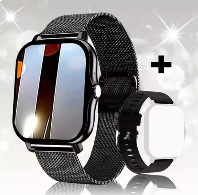 2025 Smart Watch 1.44'' Inch Color Screen Bluetooth Call Heart Rate/Blood Oxygen/Pressure Monitoring Smartwatch For Women Men