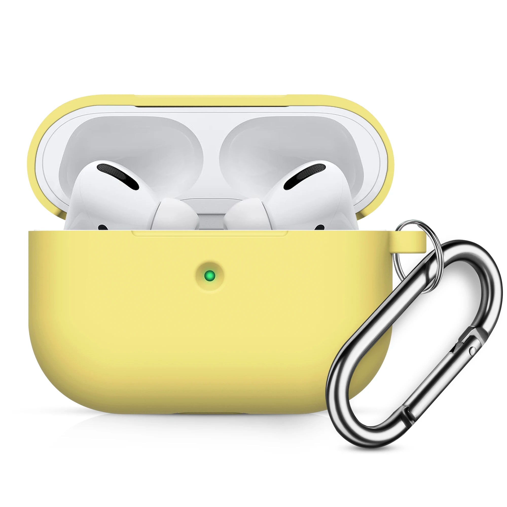 Liquid Silicone Case For Appl AirPods Pro case Wireless Bluetooth Headphone Case with Hook For Air Pods Pro 1 Cover Accessories